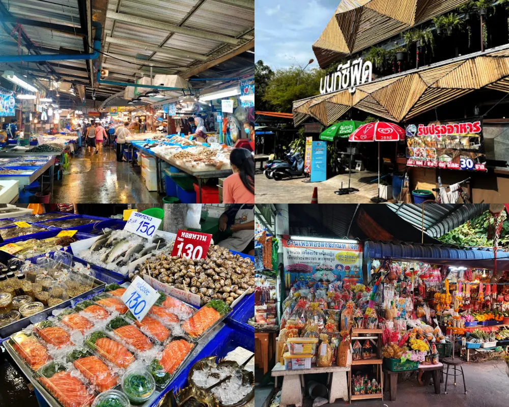 Lan Pho Na Kluea Market 海鮮市場